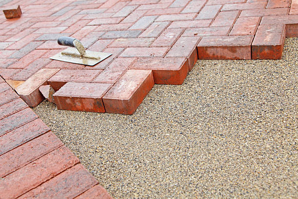 Permeable Paver Driveway in Sawmills, NC